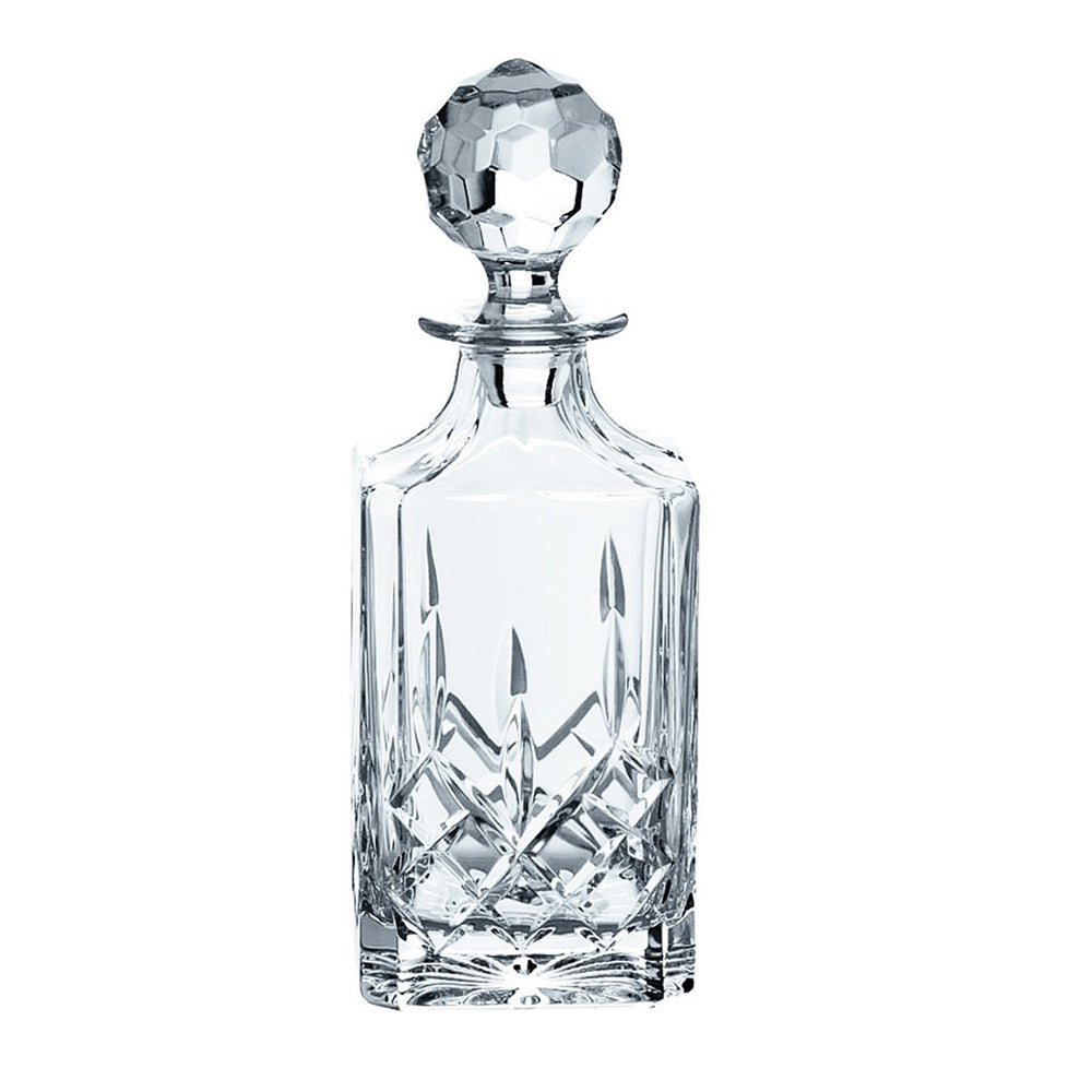 belleek Galway Crystal Longford Square Decanter