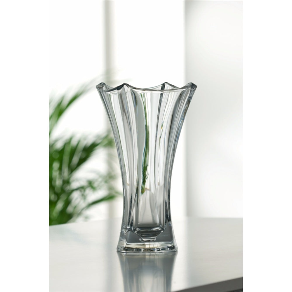 Galway-Crystal-Dune-12"-Waisted-Vase