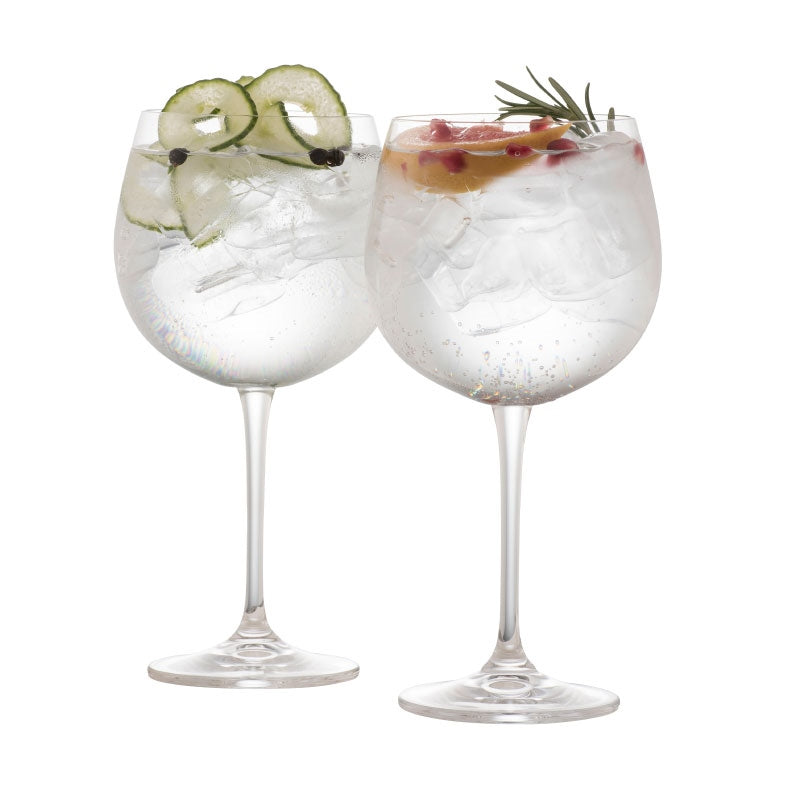 Galway Crystal Elegance Gin and Tonic Glass Pair