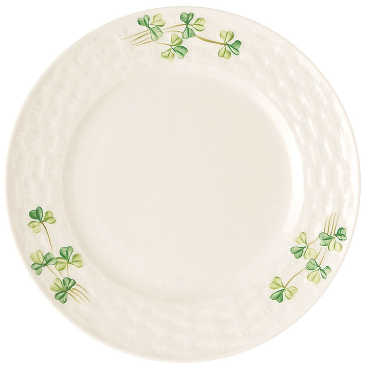 Belleek Classic Personalised Shamrock Side Plate