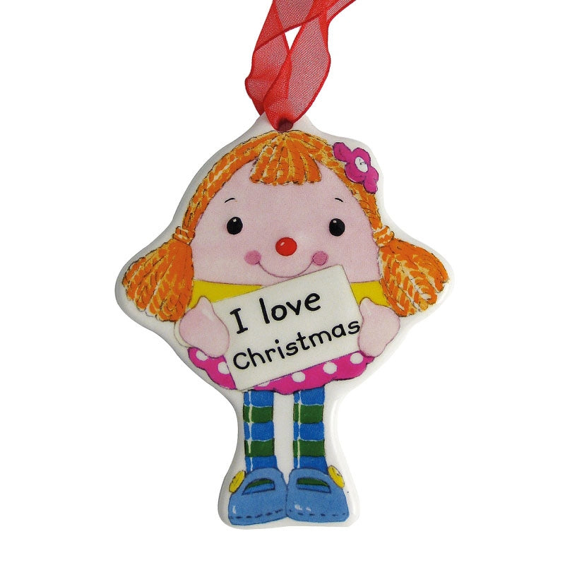 Miss Humpty Dumpty Hanging Ornament