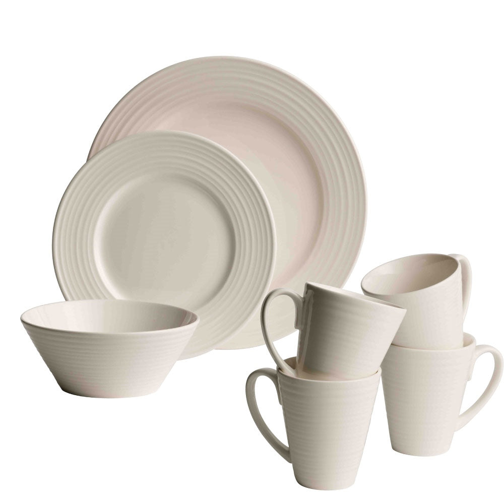 Belleek Classic 1880 Shamrock Gold 16 Piece Dinner Set – Belleek