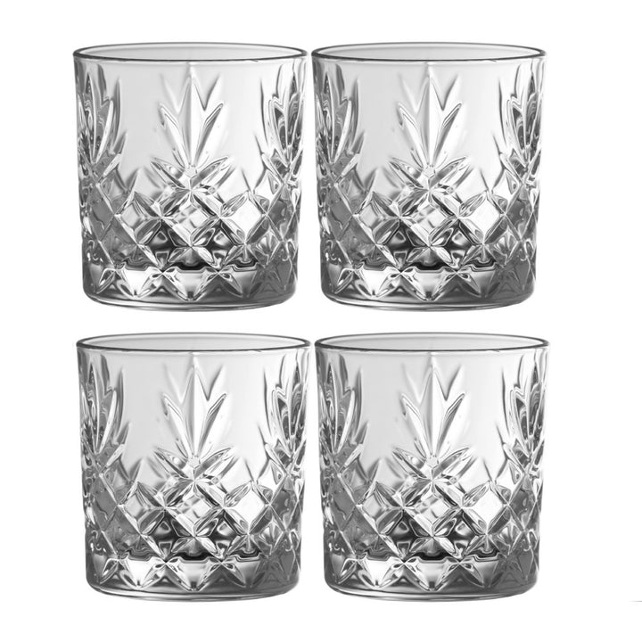 Galway Crystal Renmore DOF/Whiskey Set of 4