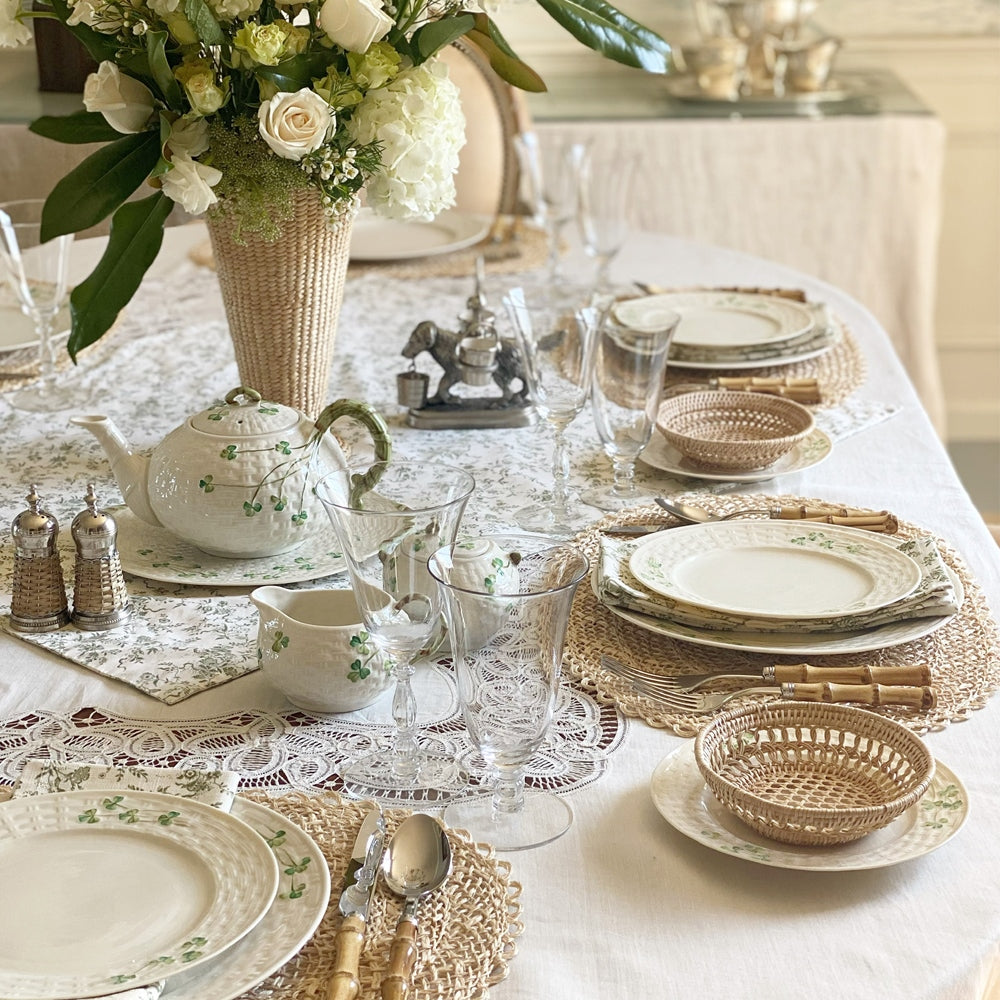 Shamrock | Shamrock Tableware | Belleek – Belleek Pottery