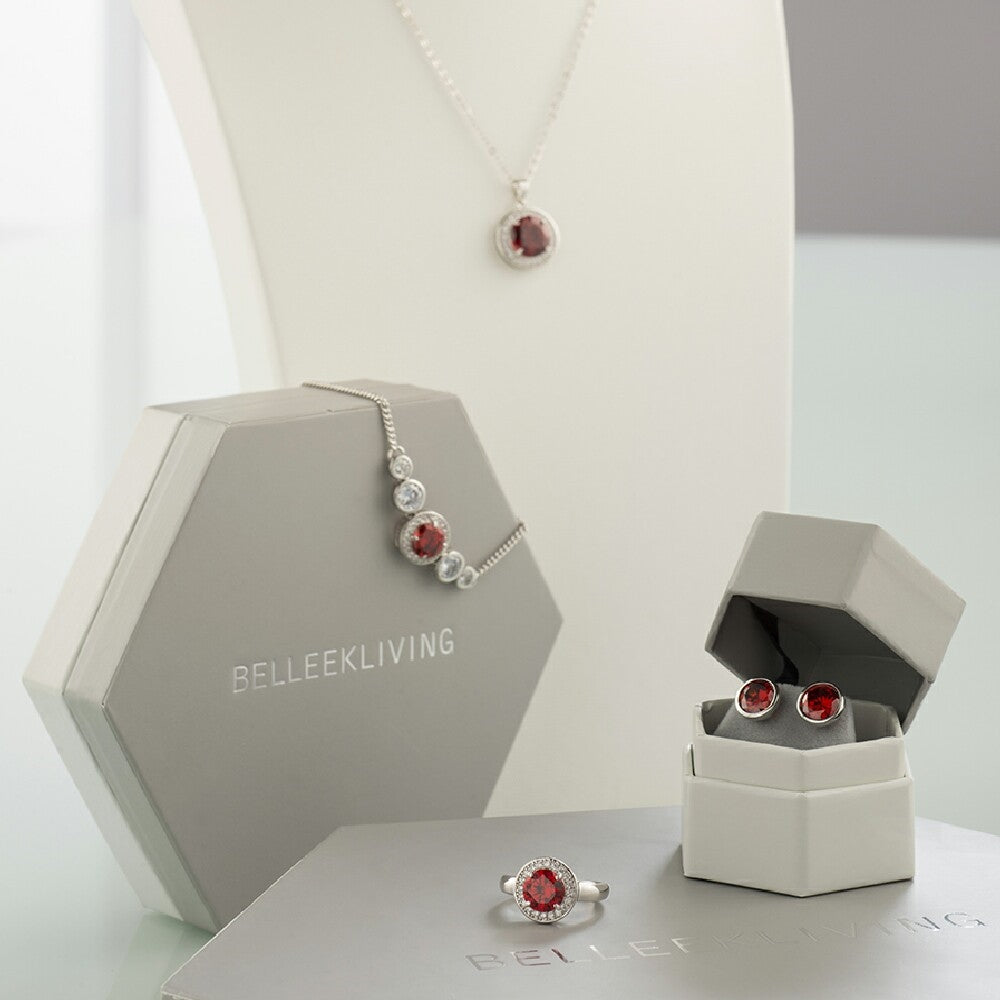 Belleek Living Jewellery Elements Ring- Fire