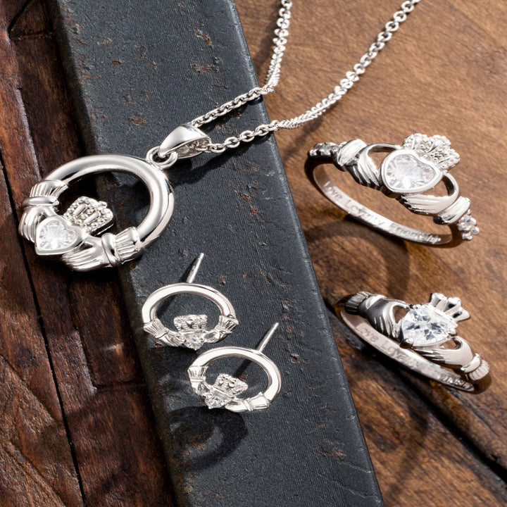 Galway-Crystal-Jewellery-Claddagh-Crystal-Sterling-Silver-Earrings