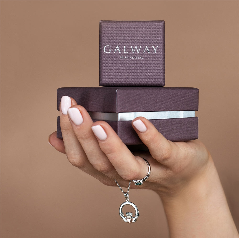 Galway-Crystal-Jewellery-Trinity-Knot-Sterling-Silver-Earrings