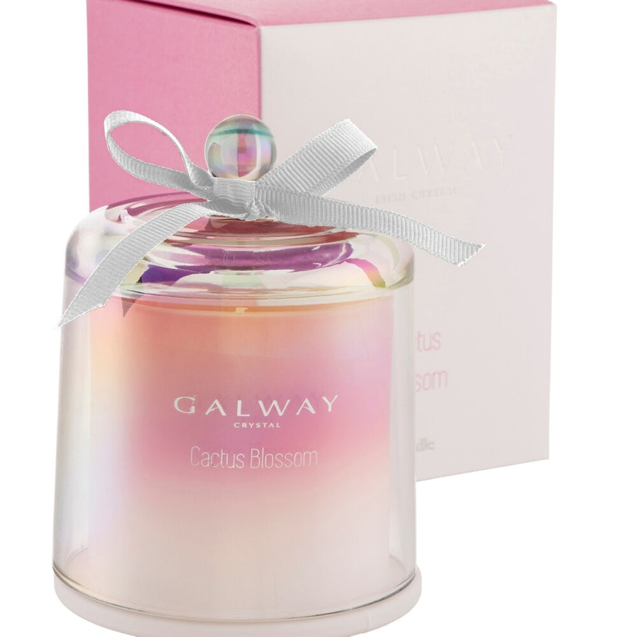 Galway-Crystal-Cactus-Blossom-Bell-Jar-Candle