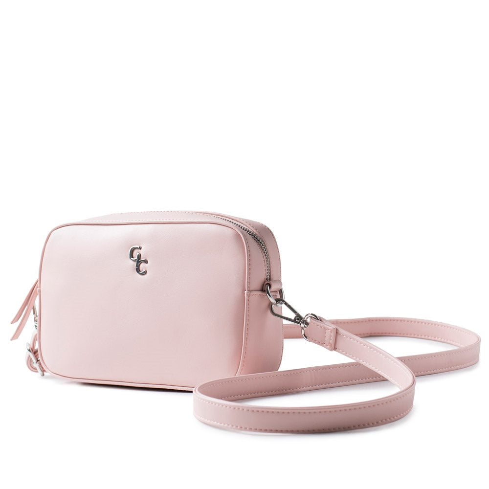 Galway Crystal Fashion Crossbody Bag - Pink