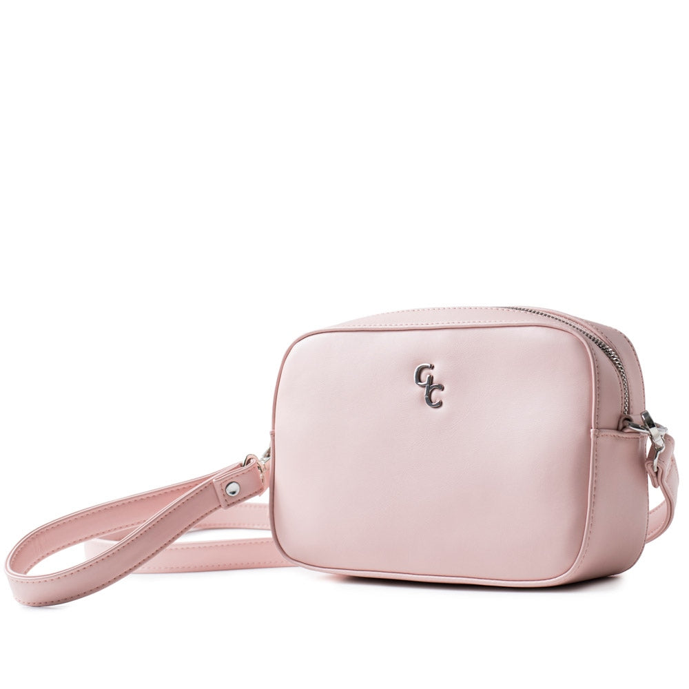 belleek Galway Crystal Fashion Crossbody Bag - Pink