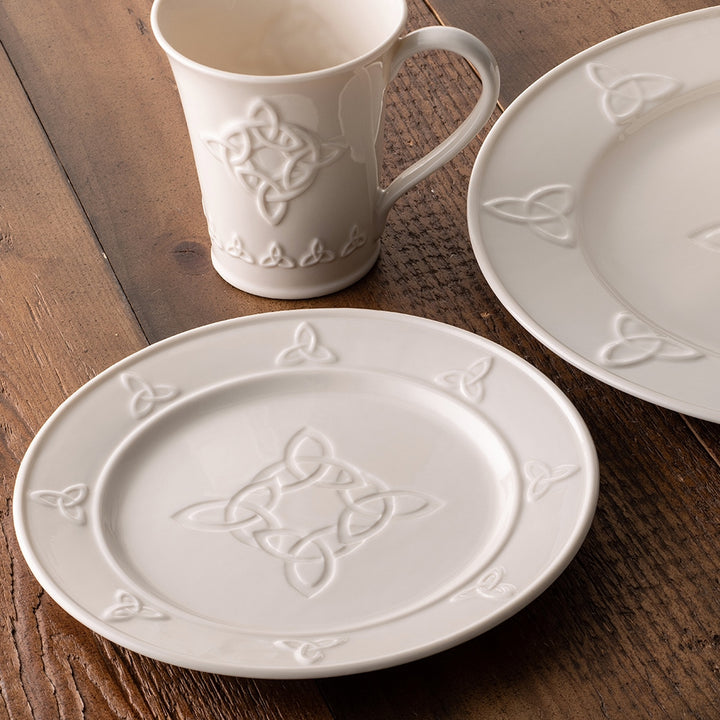 Belleek Classic Trinity Knot Side Plate