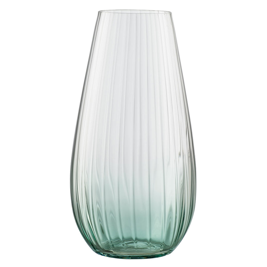 Galway-Crystal-Erne-12"-Vase-Aqua