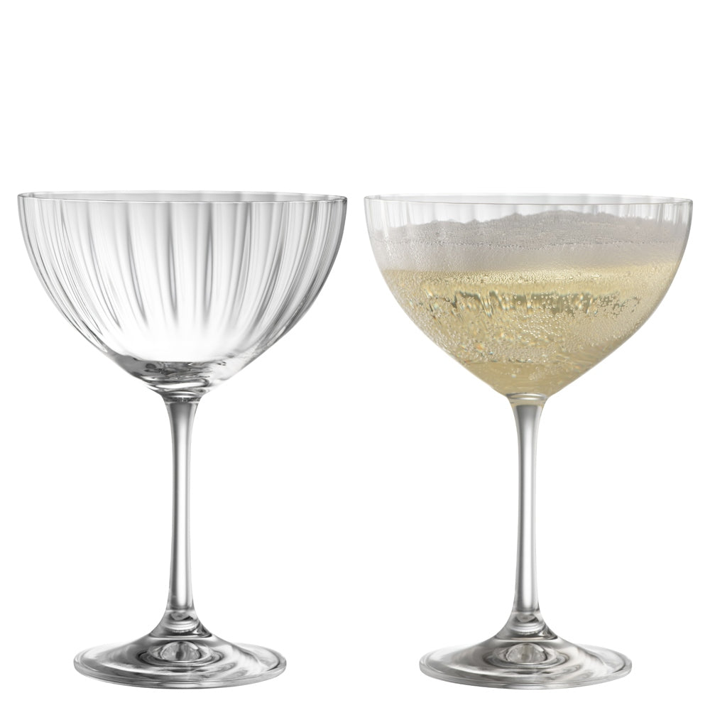 Erne Saucer Champagne Pair