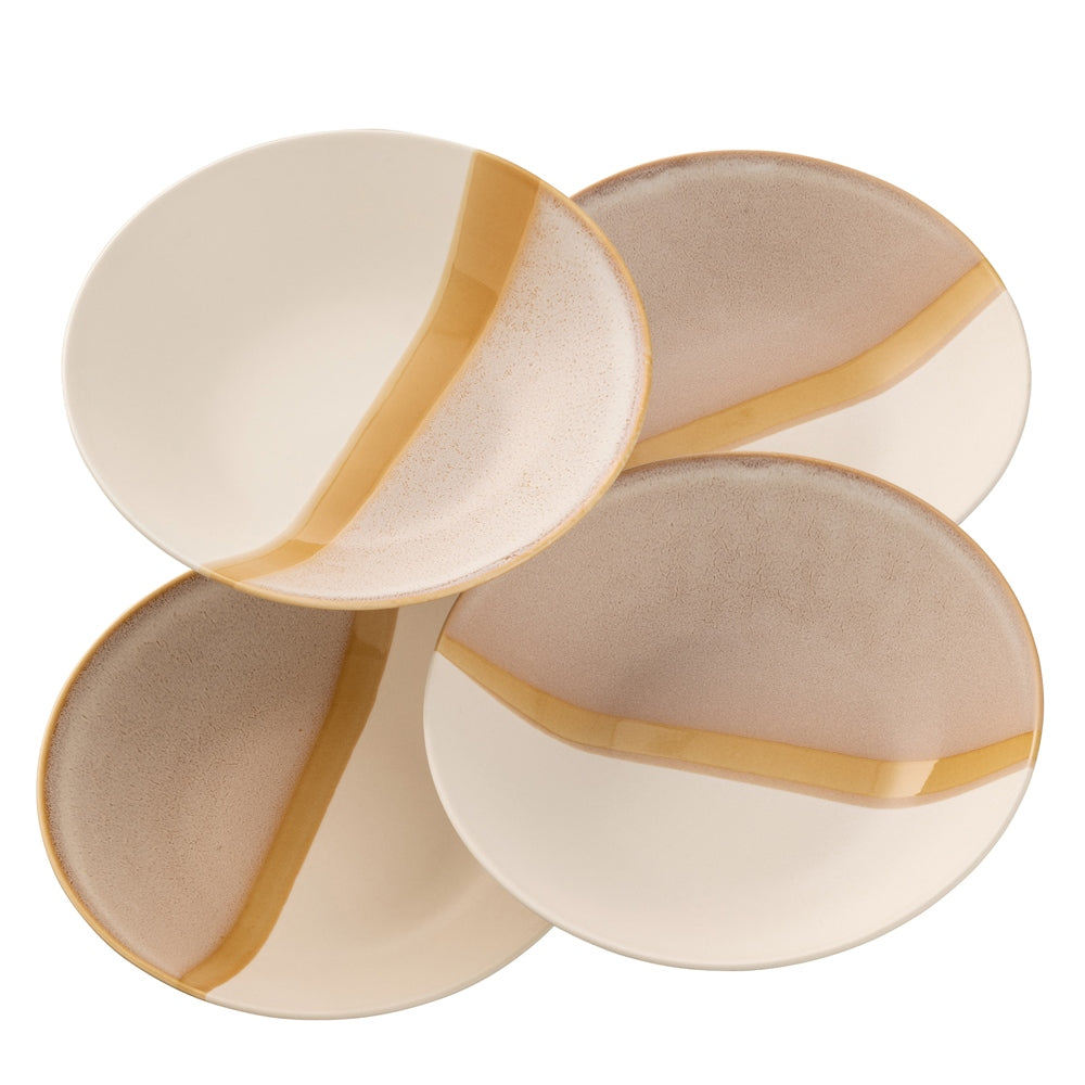 Saffron Set 4 Pasta Bowls