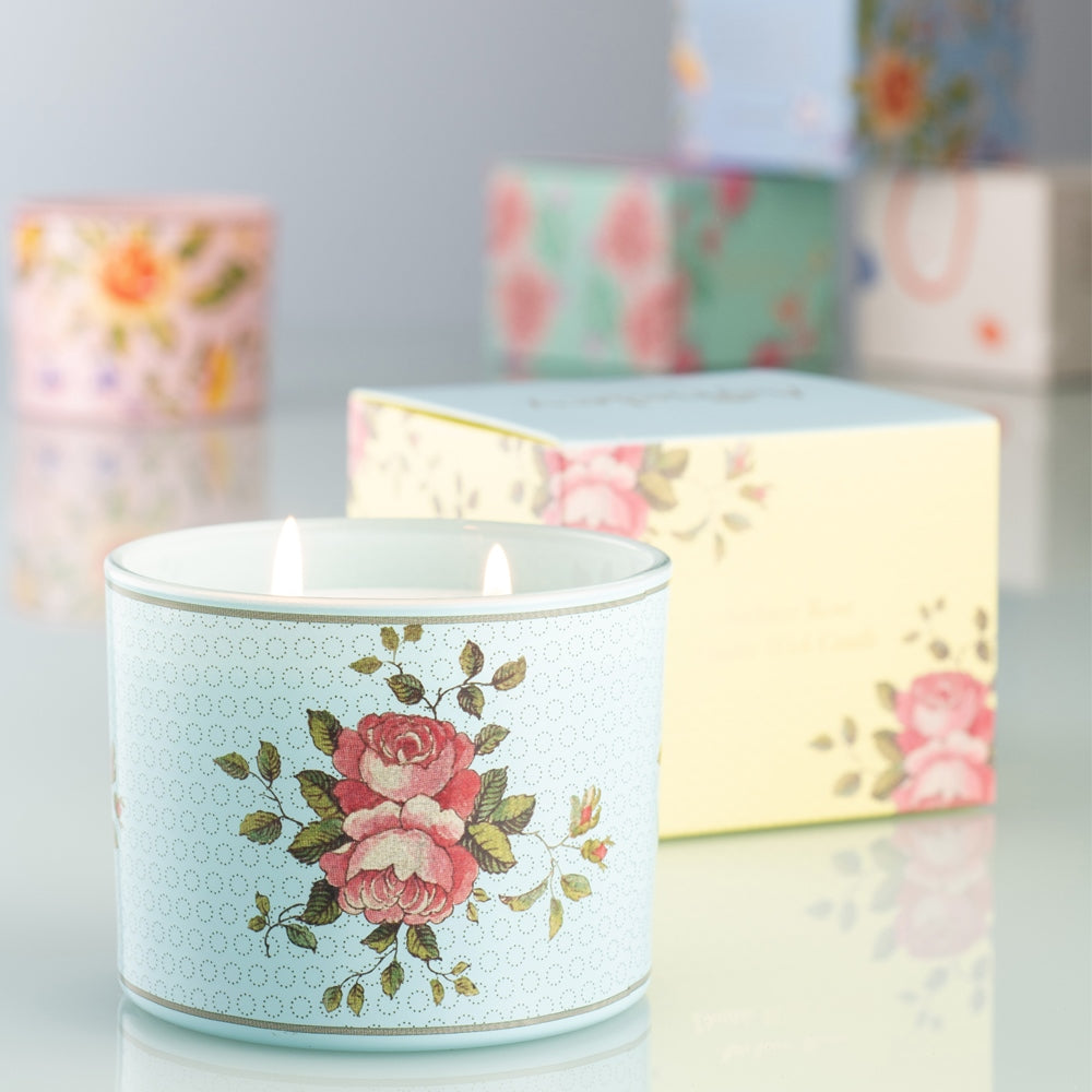 Aynsley-Archive-Rose-Double-Wick-Candle