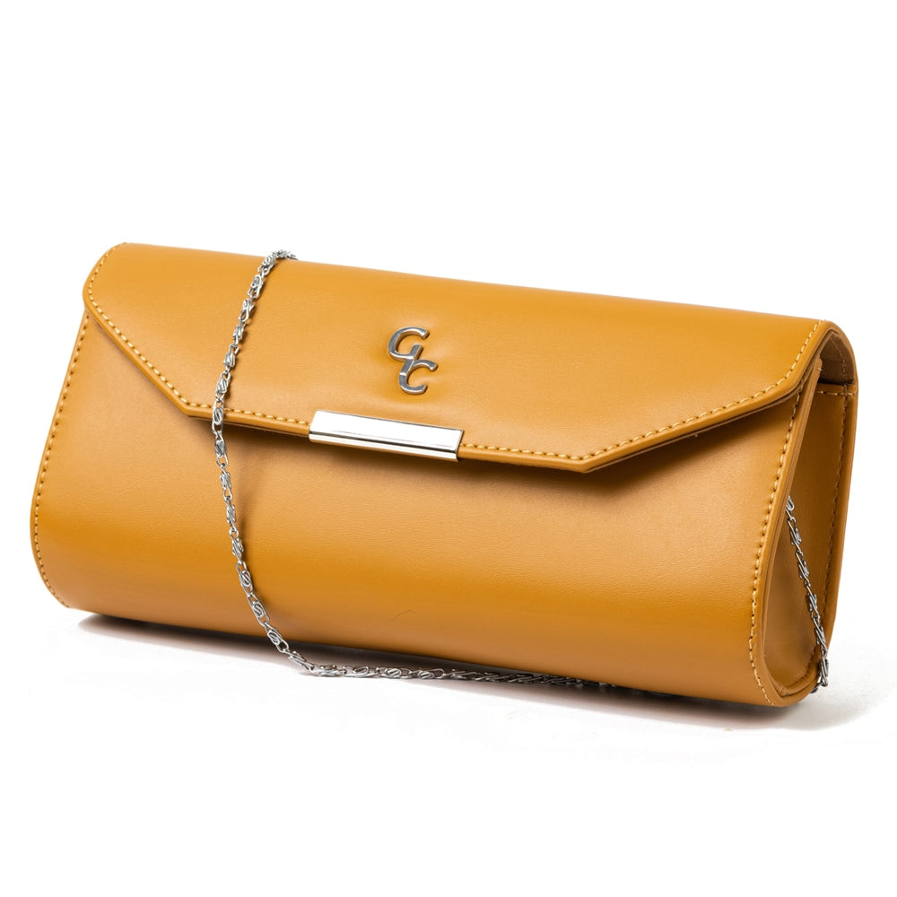 belleek Galway Crystal Fashion Clutch - Tan