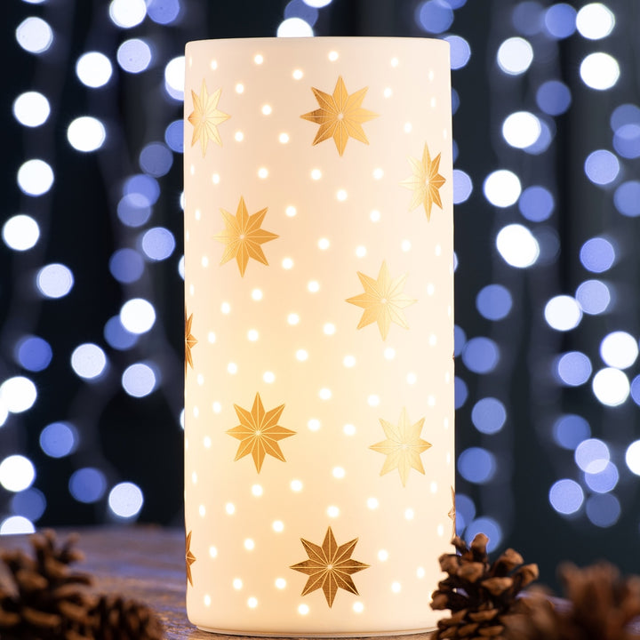 Belleek Living Gold Star Luminaire