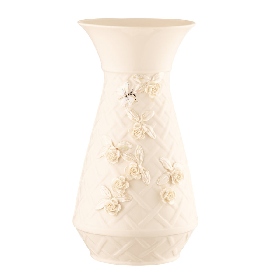 Belleek Classic Rose Trellis Vase - Edition Piece 2023