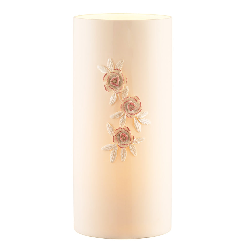 Belleek Classic Peony Luminaire