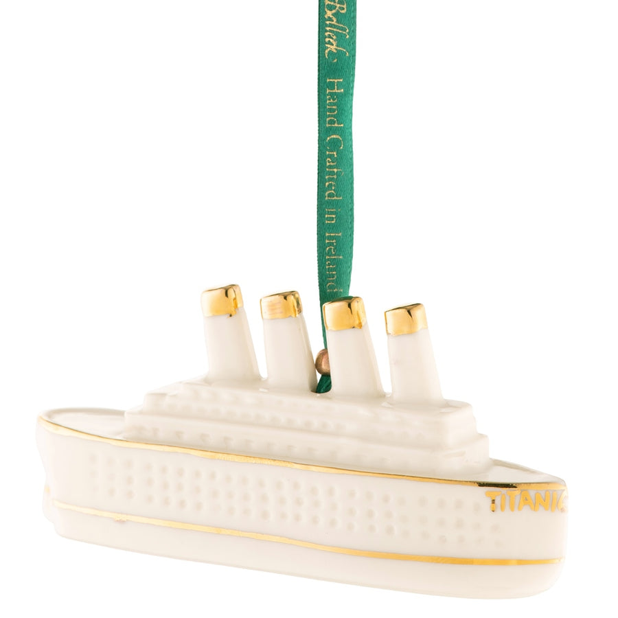 Belleek Classic Titanic Ornament