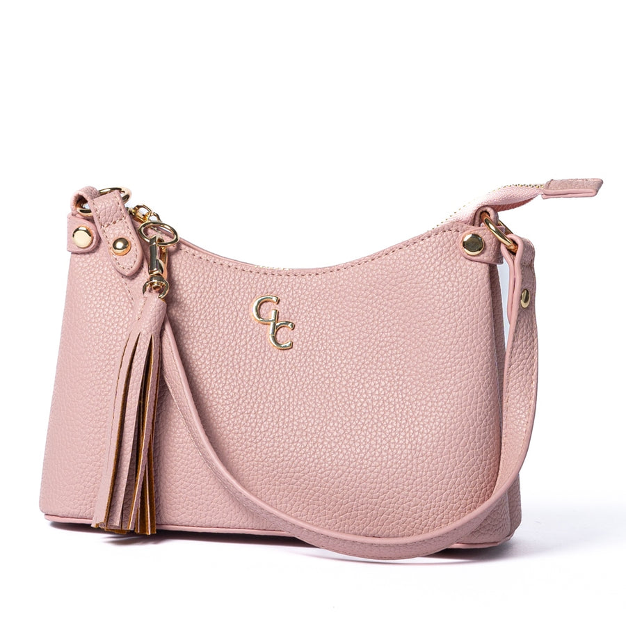 Galway Crystal Fashion Mini Shoulder Bag Pink