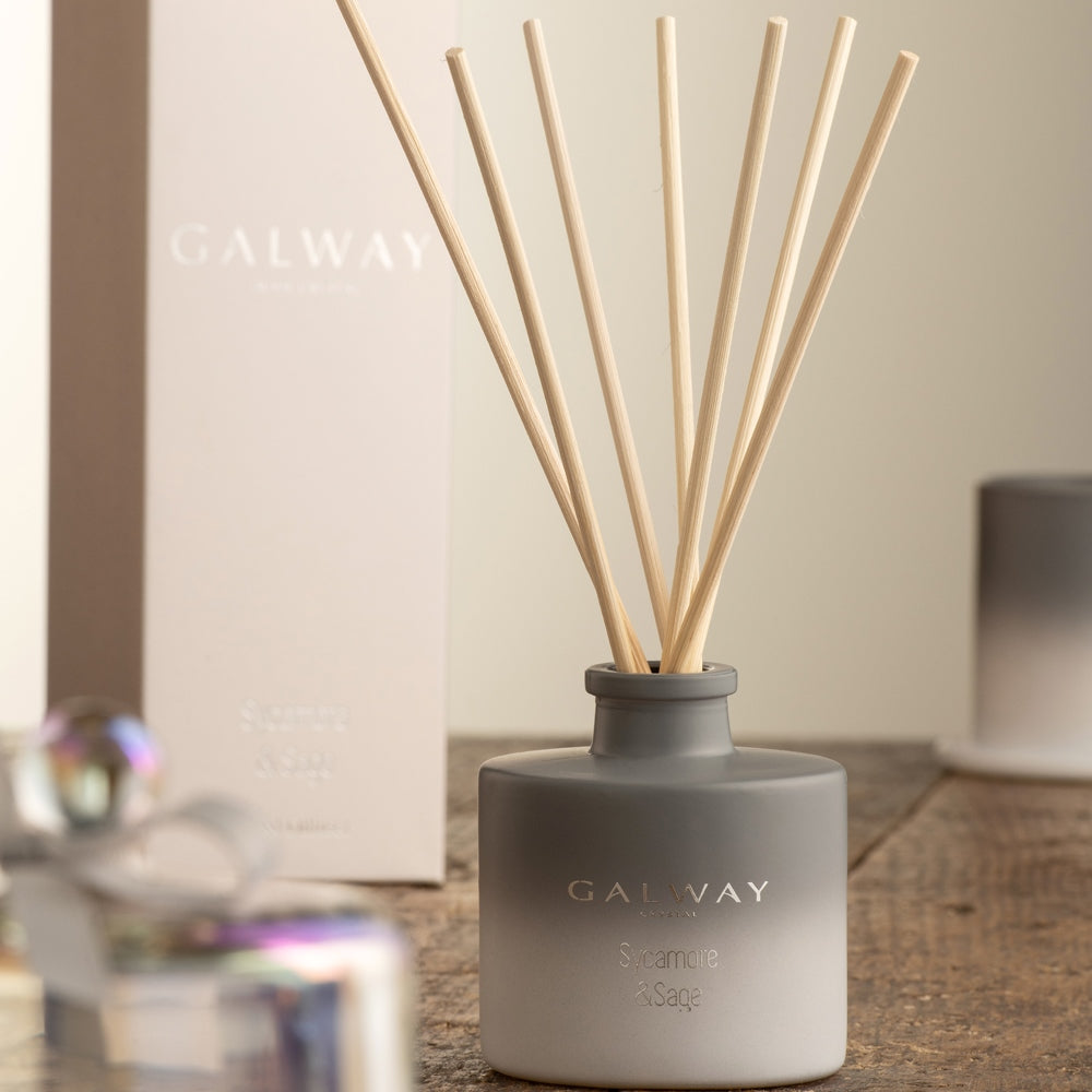 Galway Crystal Sycamore & Sage Diffuser 