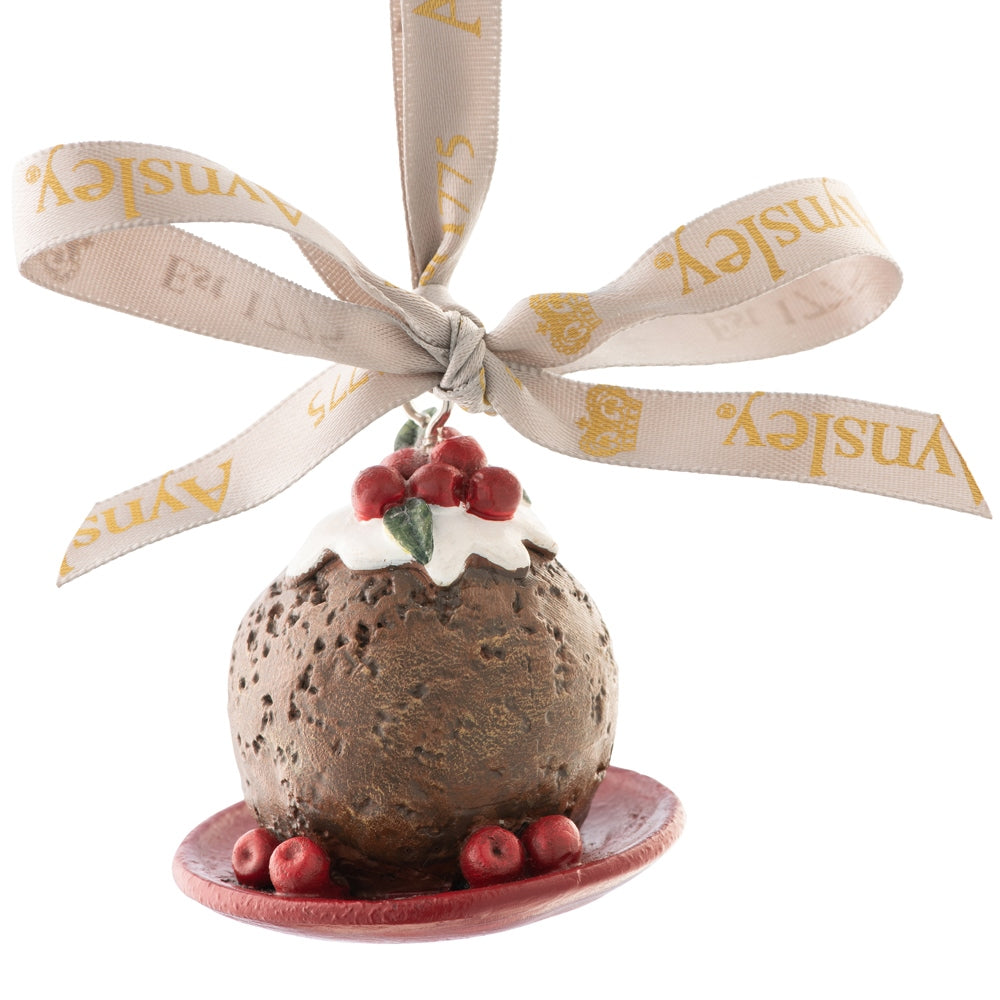 Christmas Pudding Hanging Ornament