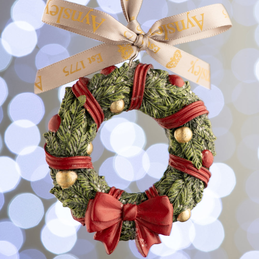 Aynsley Christmas Wreath Hanging Ornament