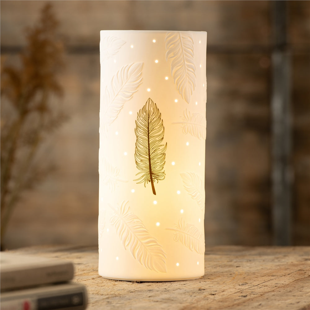 Belleek Living Feather Luminaire